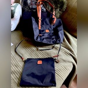 Bric Nylon Tote with mini crossbody attached.  New w/o tags